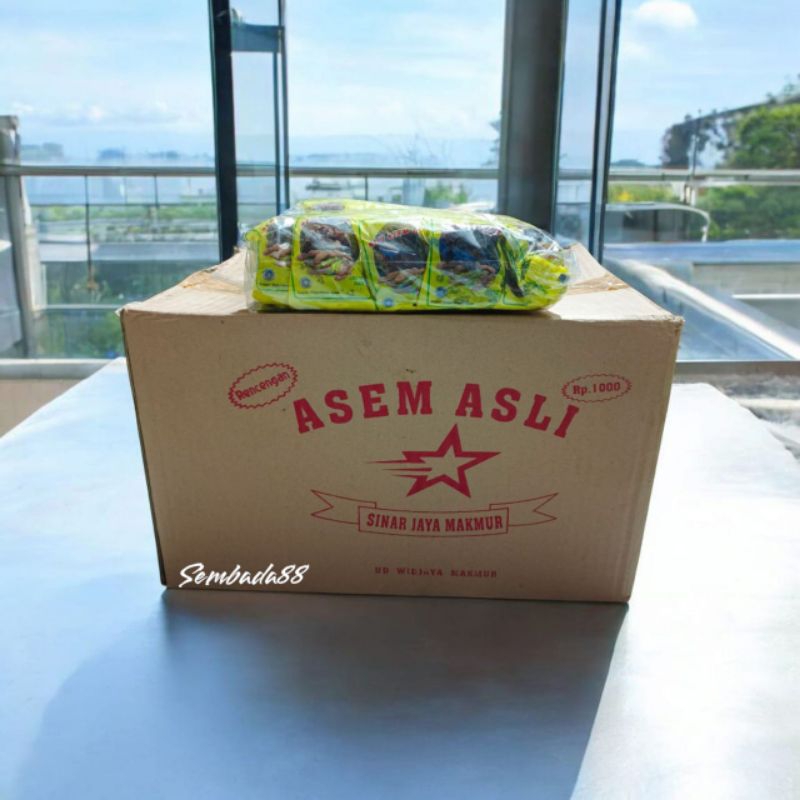 

1 DUS ISI 360 PCS NEW ASEM JAWA KEMASAN 30 GRAM / ASEM JAWA / ASEM