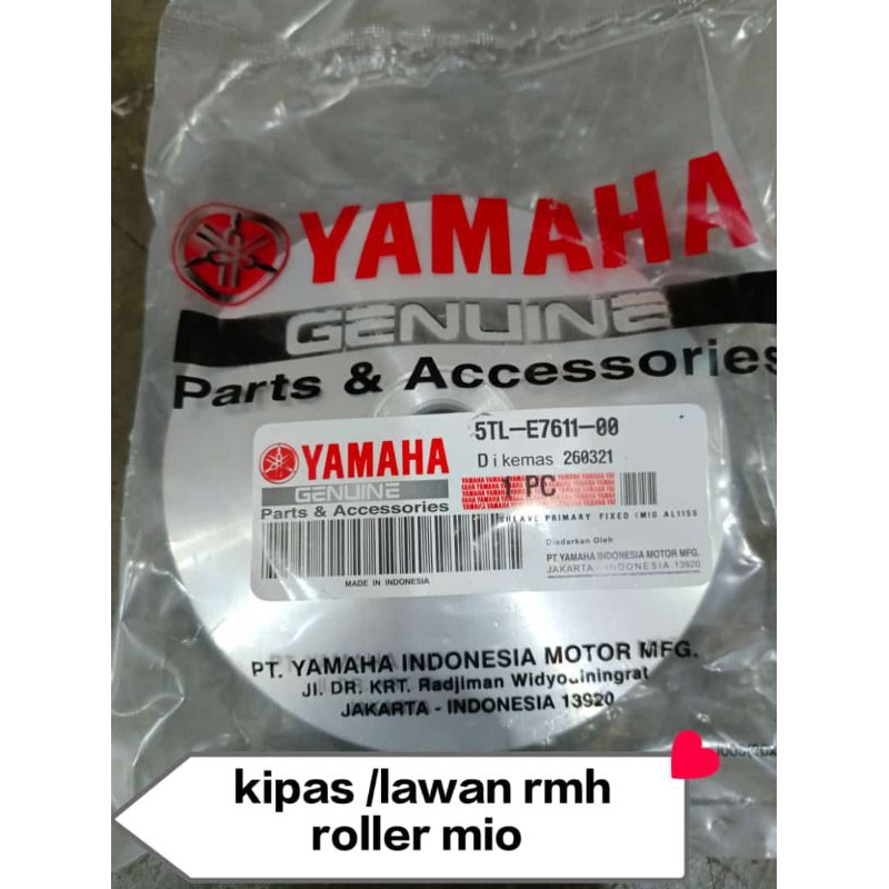 Kipas lawan rumah roller mio