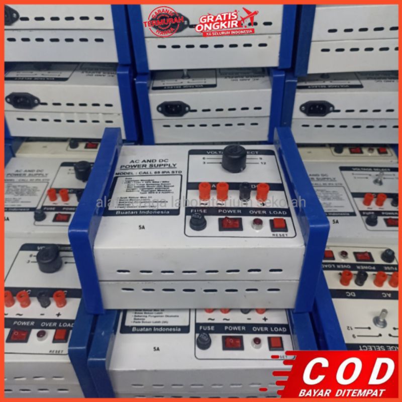 

Catu Daya 5a | Power Supply 5 Amper | Power suplay AC DC | Alat Peraga Laboratorium IPA Fisika