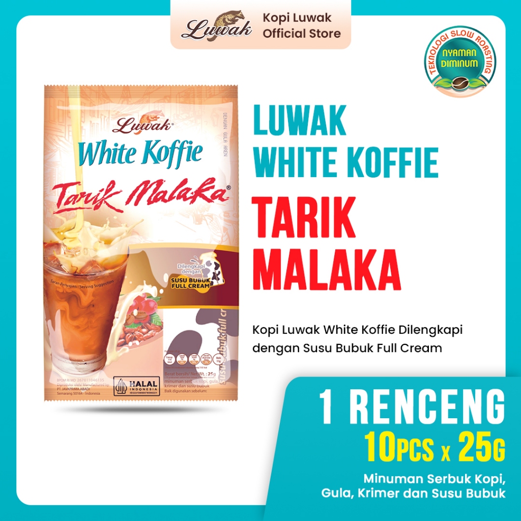 

KOPI LUWAK TARIK MALAKA RENCENG (1 = 10PC)