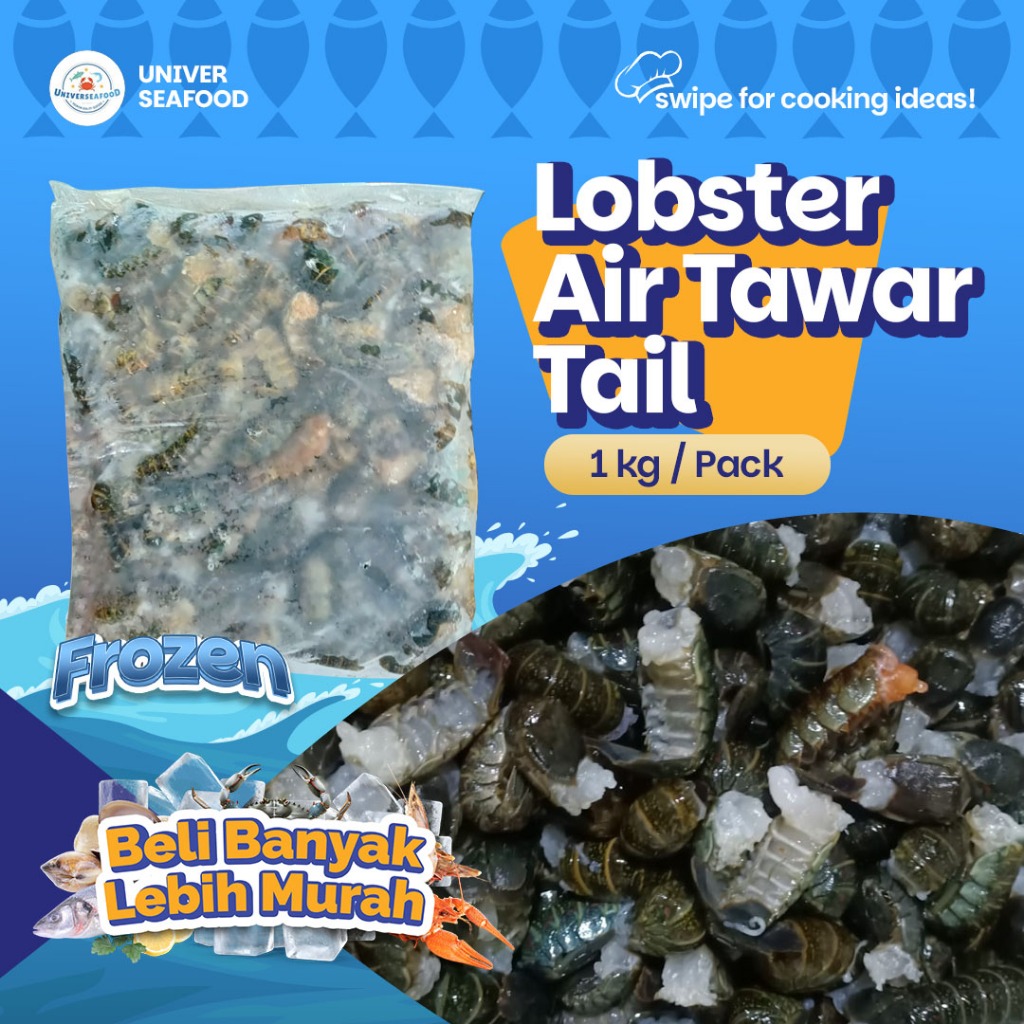 

Lobster Air Tawar Tail (Headless) 1 kg