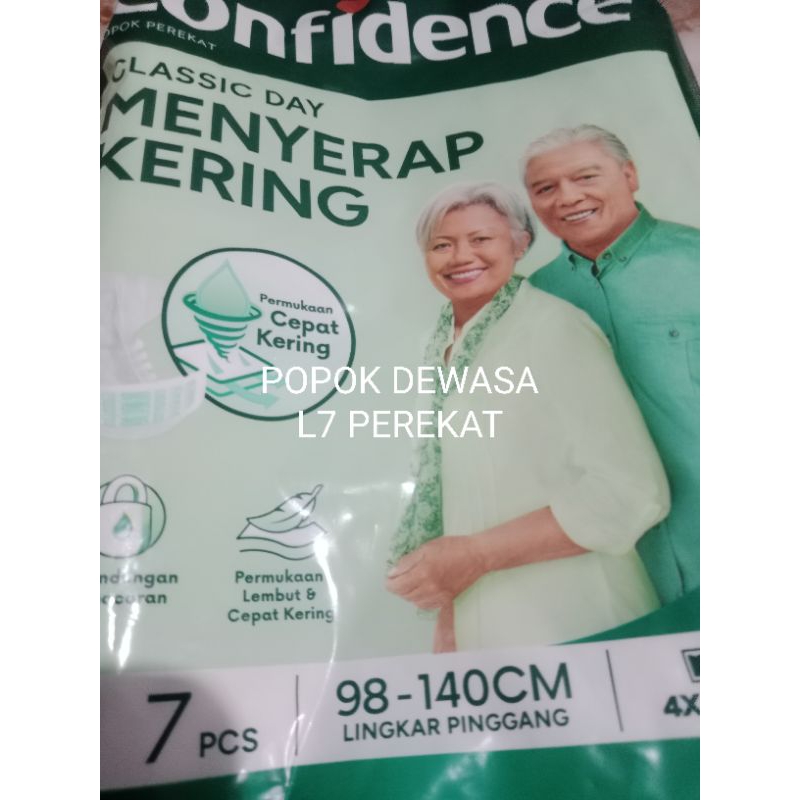 POPOK DEWASA CONFIDENCE L7 CLASSIC