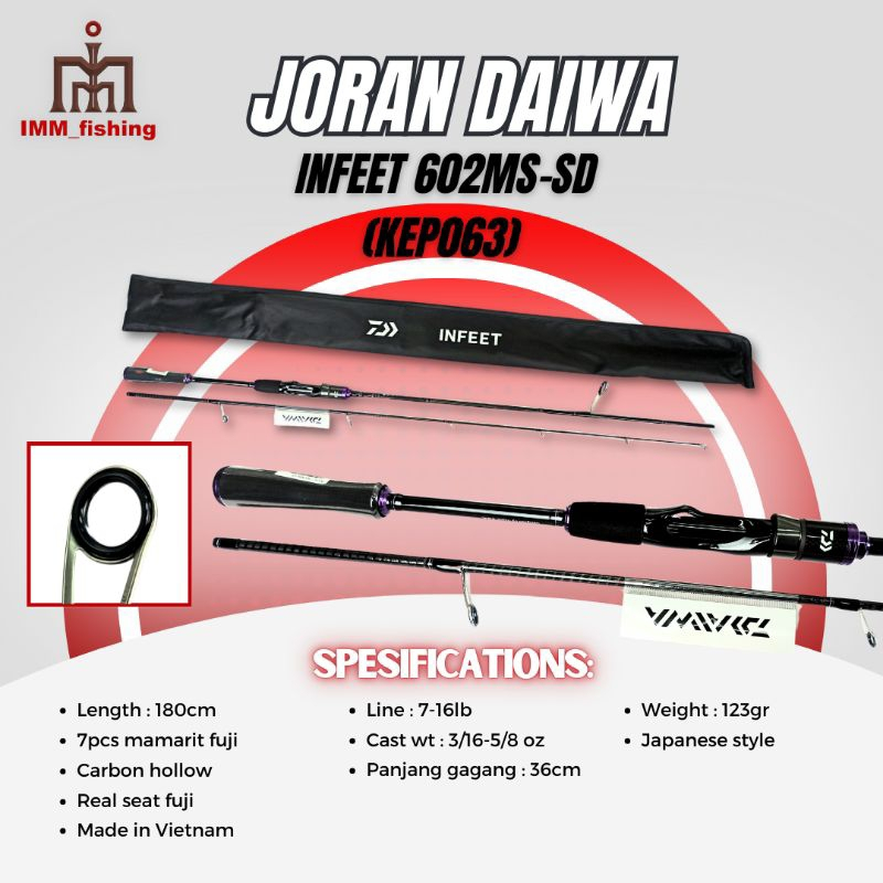 JORAN DAIWA INFEET | Tongkat Pancing | Fishing Rod
