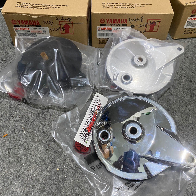 Tutup Tromol Jupiter MX / Burhan/ Z New Besar Original 100% Baru Chrome Celup Pnp Velg Enkei Vnd/Mut