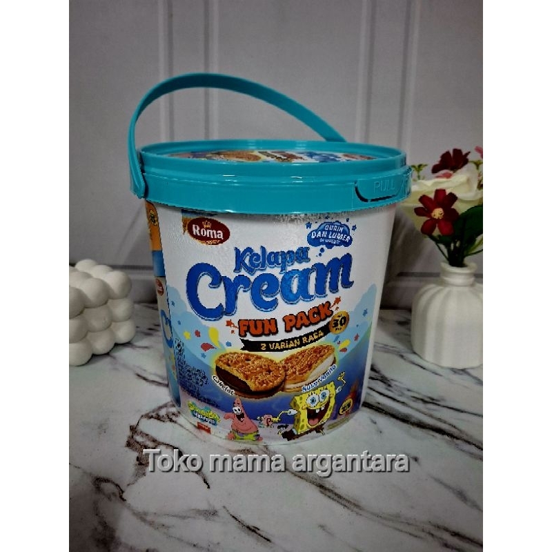 

Roma Kelapa Cream Fun Pack 2 rasa 297gr