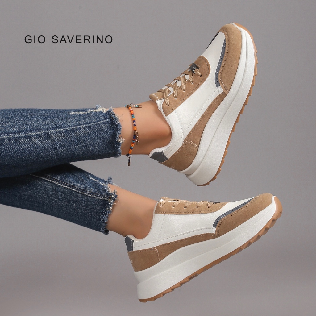 Gio Saverino Sepatu Sneakers Wanita Sport Shoes Keisha