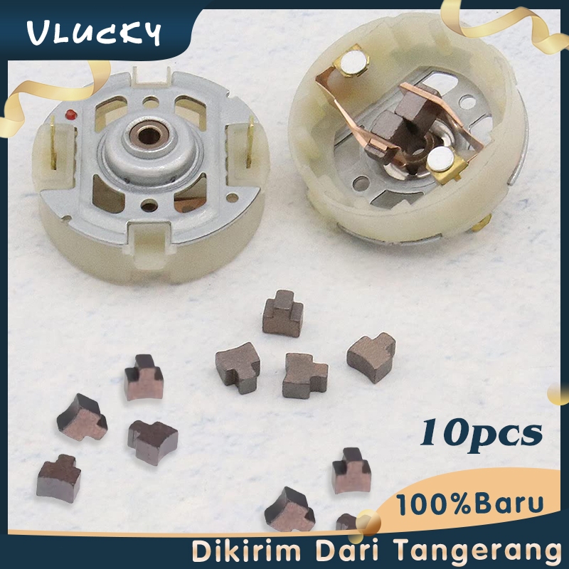 Isi 10 Carbon Brush Bor Baterai Cocok Untuk Perawatan Motor BOSCH Krbon Dinamo RS550
