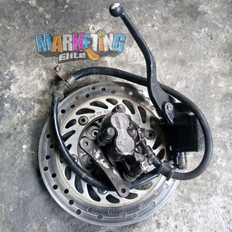 Pengeriman Depan set Master rem atas bawah Megapro Primus dan Tiger Revo ORI copotan