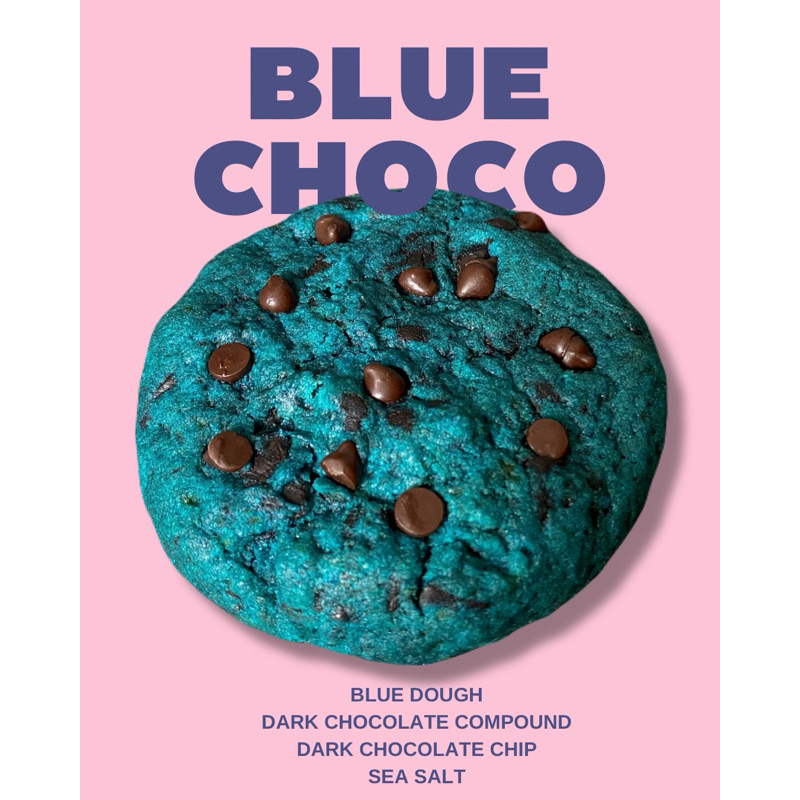 

Blue Choco Soft Cookie