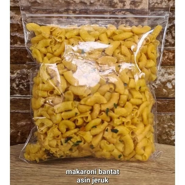 

Makaroni bantat rasa asin gurih extra daun jeruk 250 gram