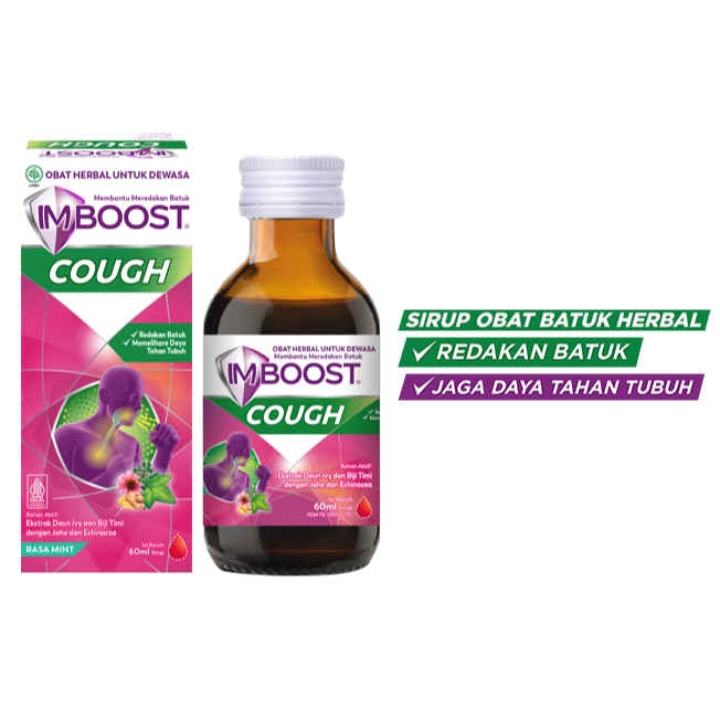 Imboost COUGH kids syrup, imboost force cough kids syrup 60 ml