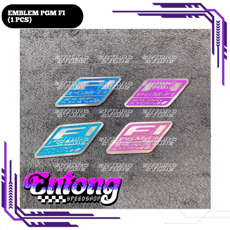 Emblem Pgm Fi Titanium Warna