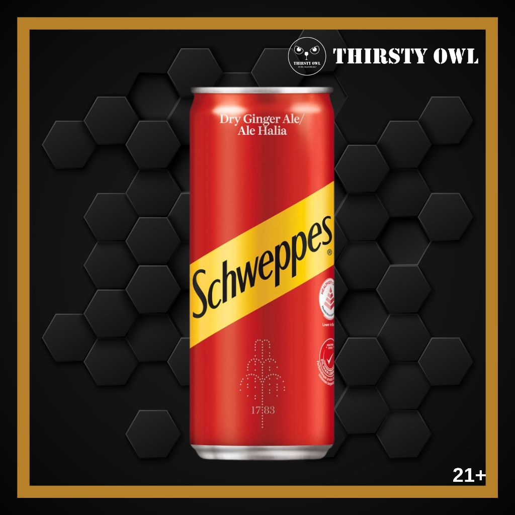 

Schweppes Sparkling Ginger Ale Can 250ml