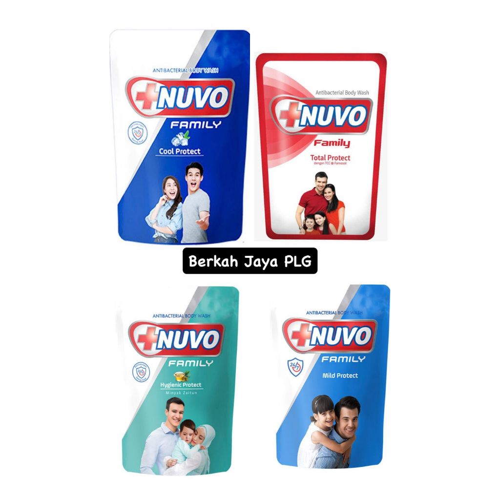 Promo sabun mandi nuvo cair 400 ml