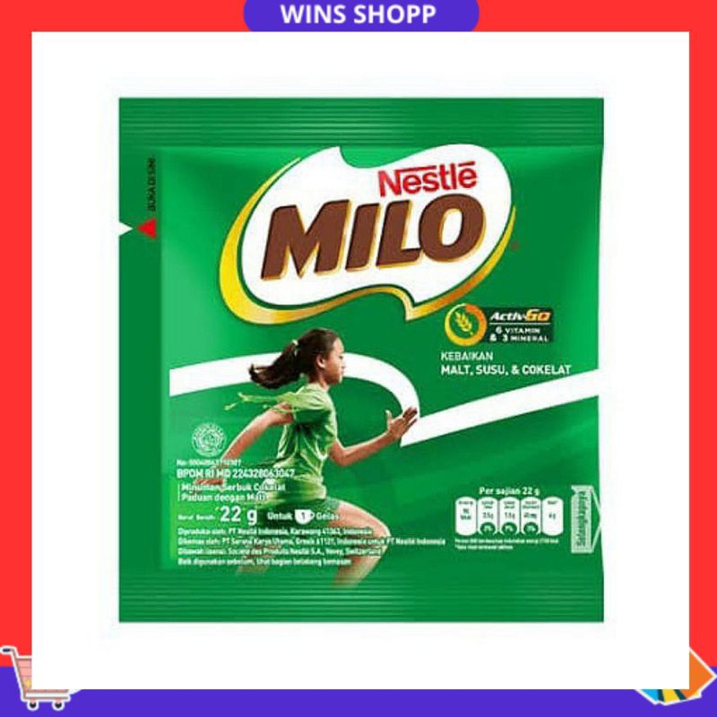 

SUSU MILO ACTIV GO RASA COKLAT SACHET