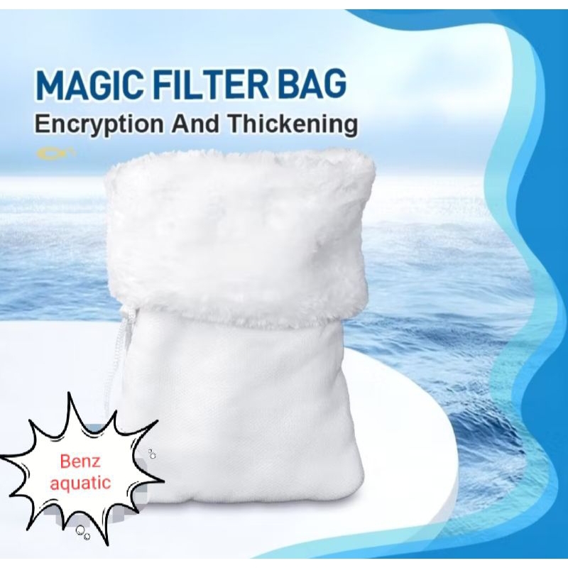 Magic Filter Cotton Blanket Bag Untuk Sump Filter Akuarium Air Tawar Laut