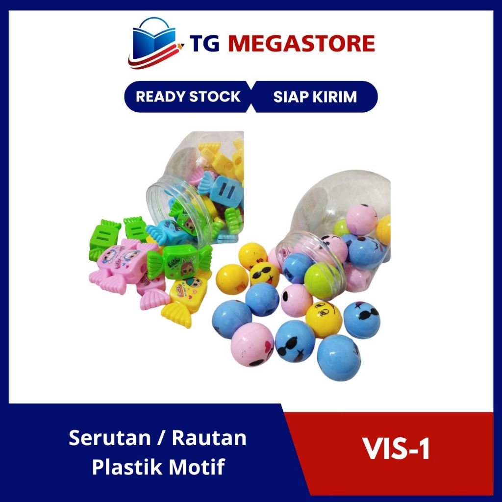 

Serutan / Rautan Plastik Vis-1 Motif - 1815 1818