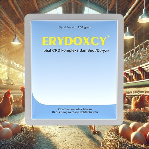 Erydoxcy 250 gr Medion obat CRD kompleks & Snot/Coryza