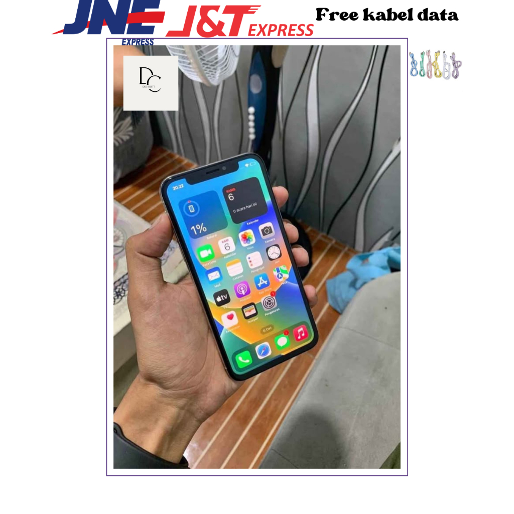 Handphone IP Phone X Wifi Only Second Mulus Murah Original Normal