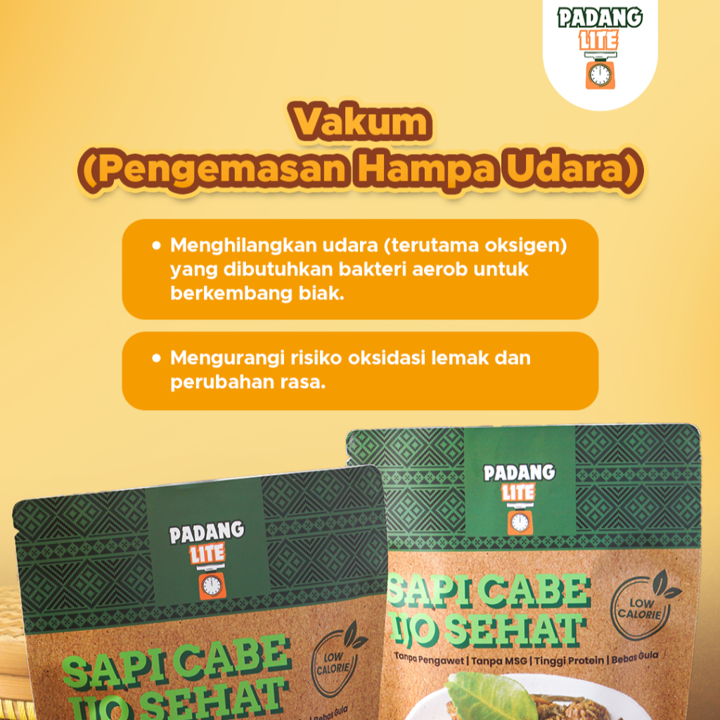 

Promo 7.7 Makanan Diet Sapi Cabe Hijau Siap Saji 250gr Padang Lite Makanan Instant Bebas Gula Rendah