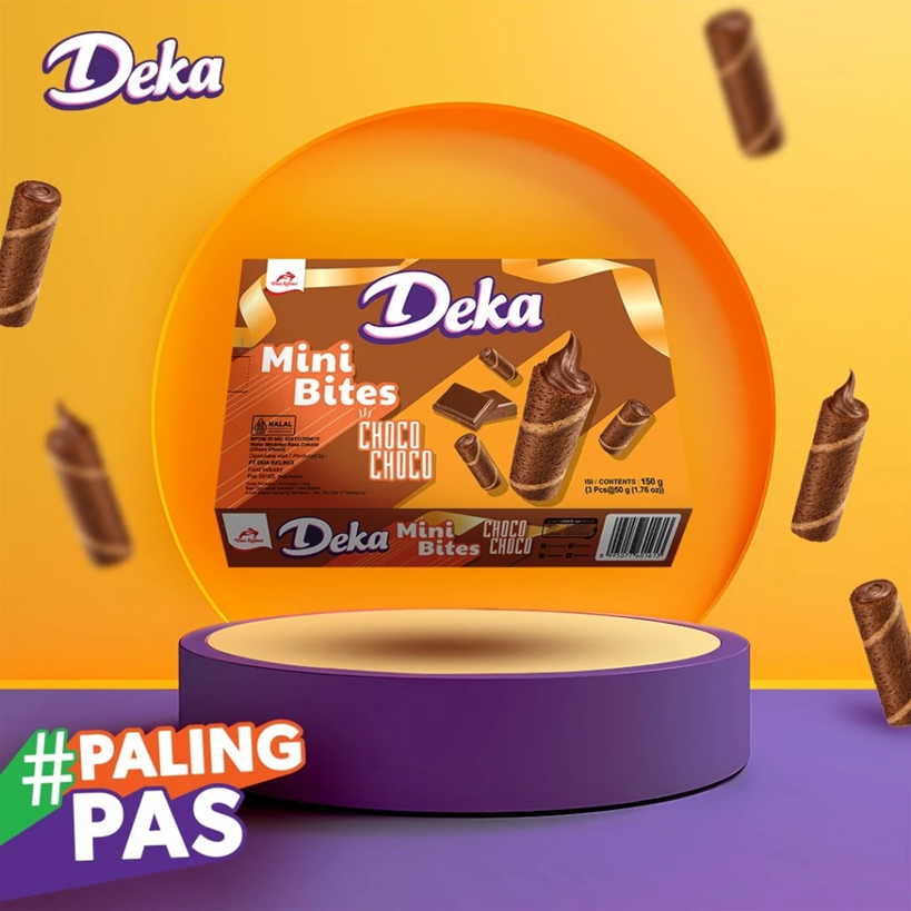 

Deka Wafer Roll Mini Bites Choco Gift Box 150 gr