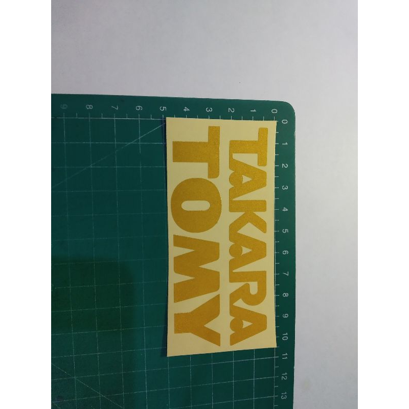 

stiker cutting takara tomy