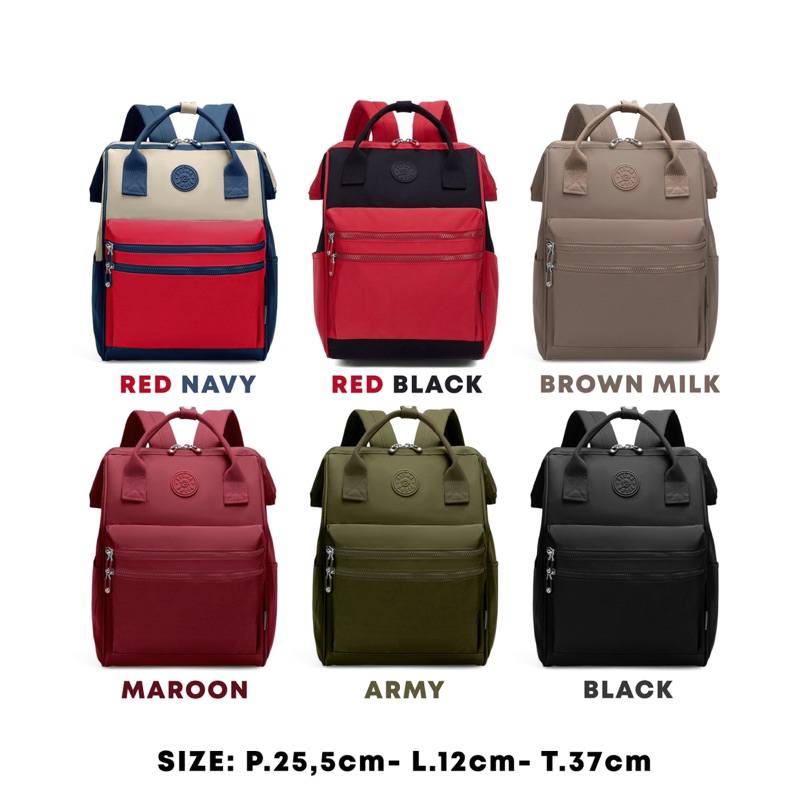 Tas Ransel Unisex / Tas Ransel Laptop 12inch / Tas Laptop Ransel / PiomaElyon
