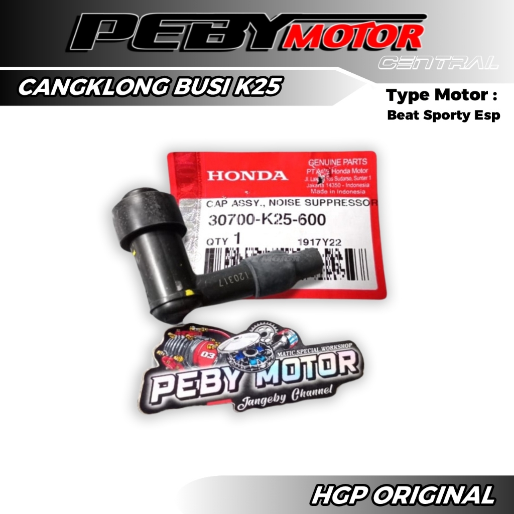 Cangklong Kepala Busi Beat Sporty Esp ORIGINAL Resmi HGP 30700K25