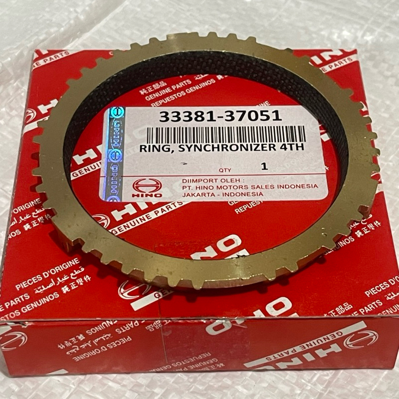 RING SYNCRO SYNCROMIS KUNINGAN GIGI 4 TOYOTA DYNA DUTRO 130HT 33381-37051 HINO