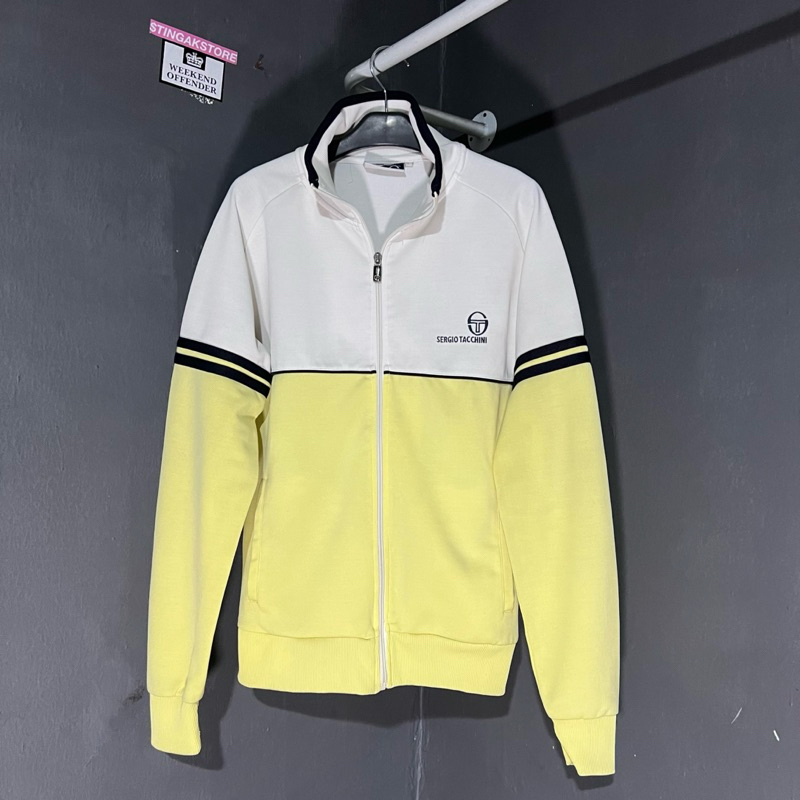 Sergio Tacchini Tracktop Orion Vintage Lemon Edition Bex 80s
