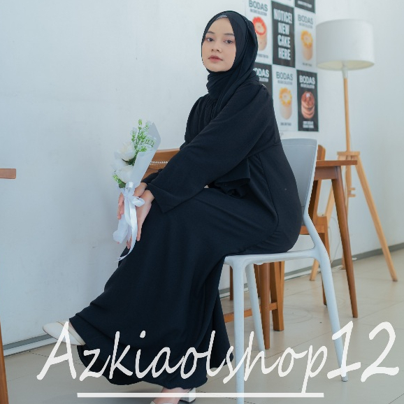 abaya arab/abaya santri/abaya hitam/abaya arab basic polos