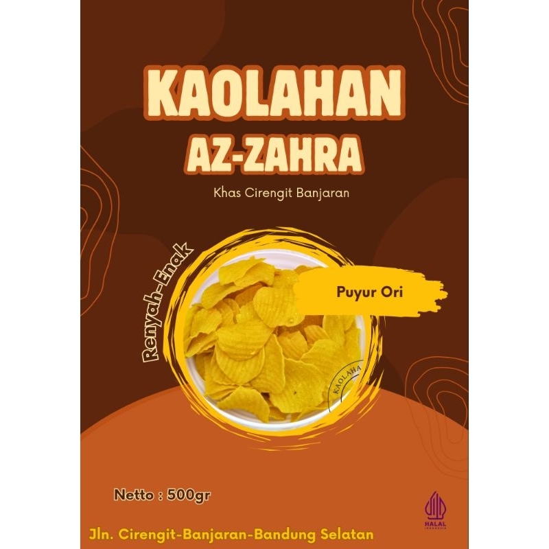 

KERUPUK PUYUR ORIGINAL MENTAH KHAS CIRENGIT BANJARAN BERAT 500 GRAM
