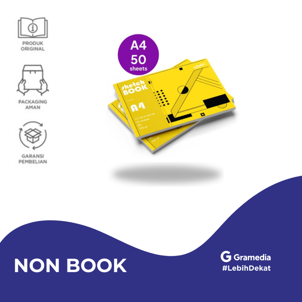 

Estudee Sketch Book A4 I - Gramedia Jember