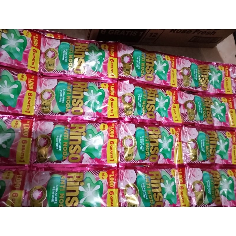 RINSO CAIR 1000 (6 sachet)