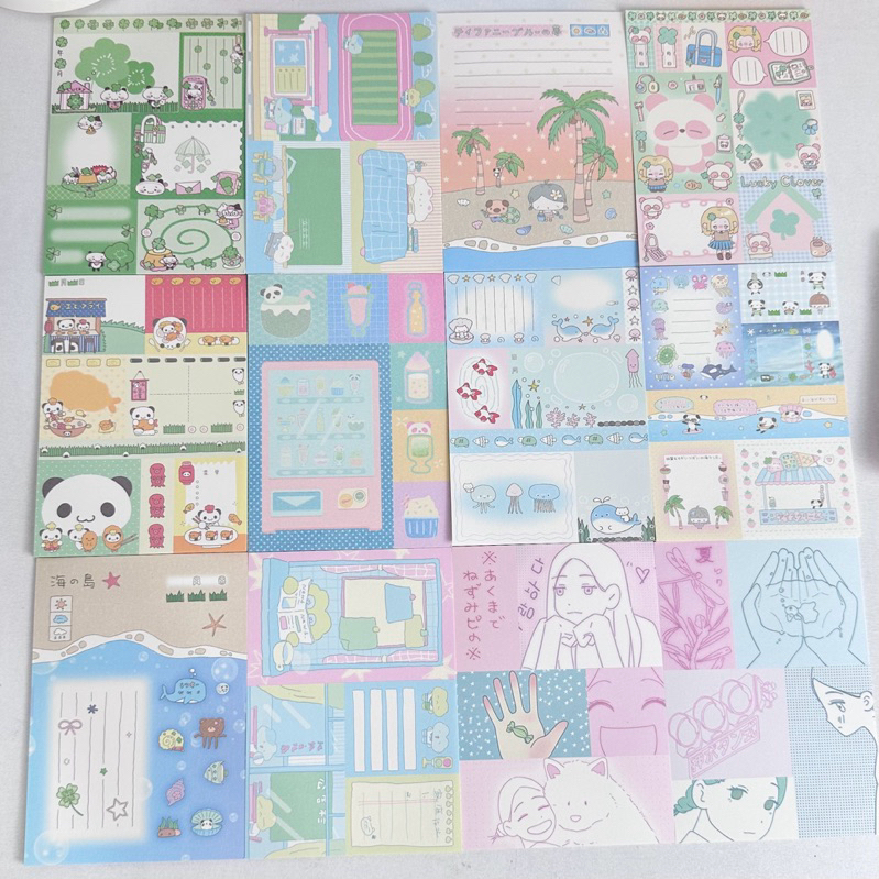 

memopad ecer cutting 10lembar animal dekorasi journal readystock B2044