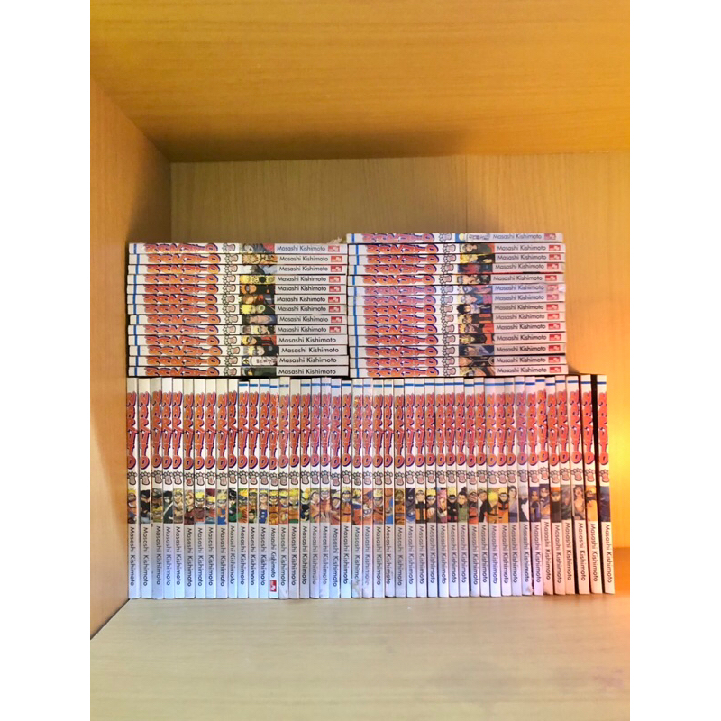 Manga Komik Naruto Fullset 1-72 Lengkap Preloved Bekas