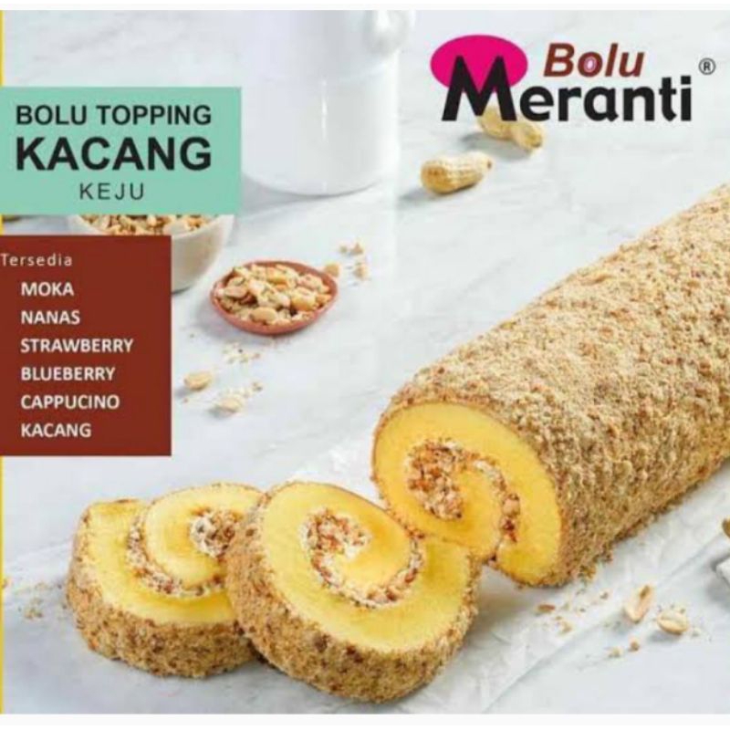 

BOLU MERANTI-BOLU GULUNG MERANTI TOPPING KACANG