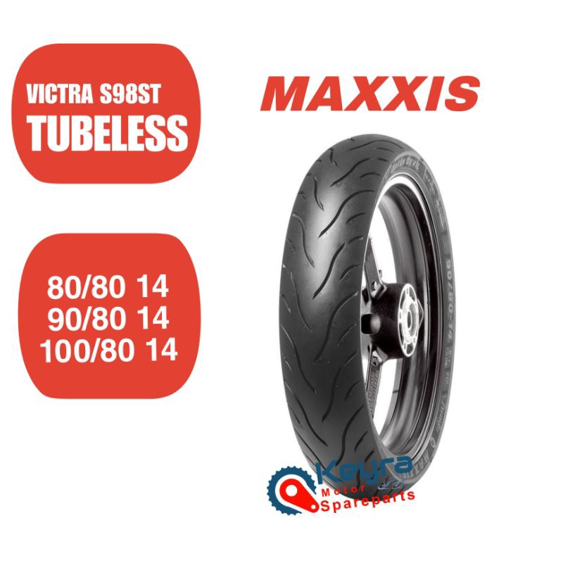 BAN TUBELESS MAXXIS GREEN DEVIL RING 14 ORIGINAL MAXXIS