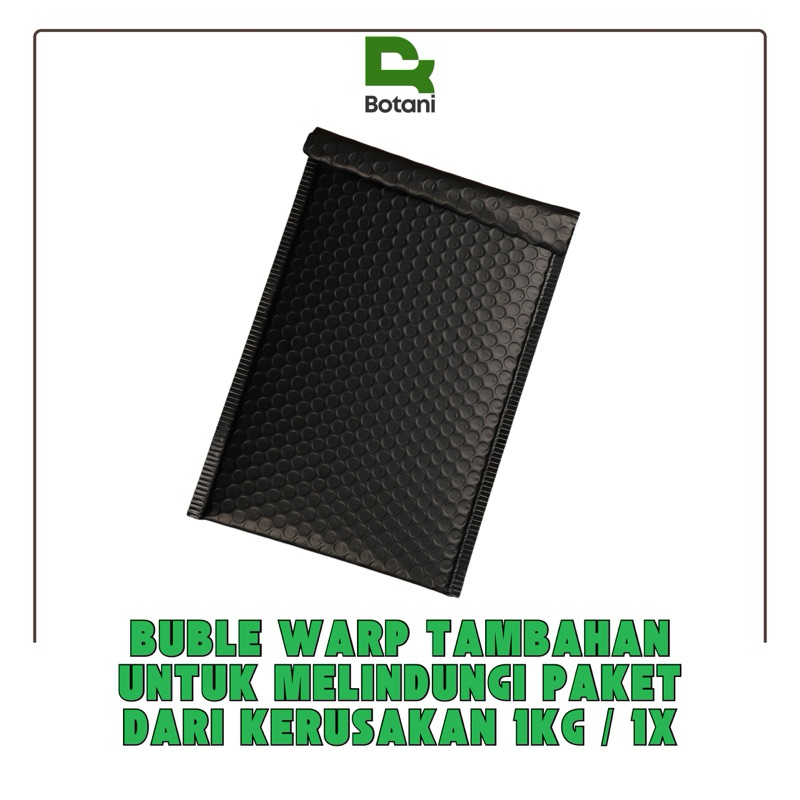 

Bubblewarp Hitam Tambahan untuk melindungi paket anda dari kerusakan