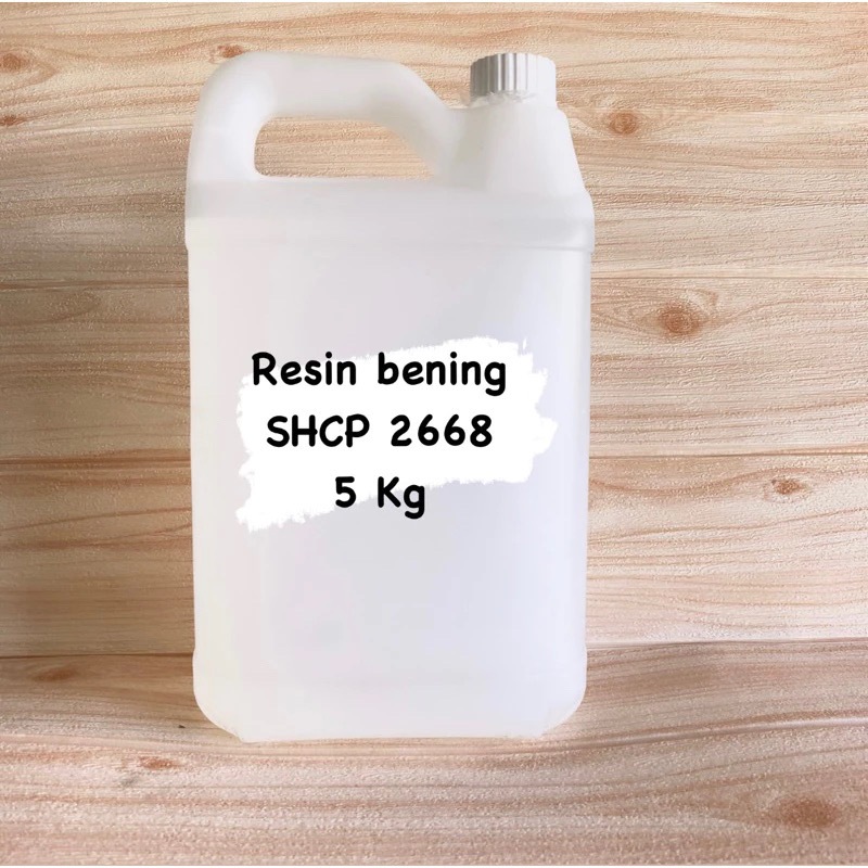 

Resin Bening 2668 5 Kg + Katalis 100ml
