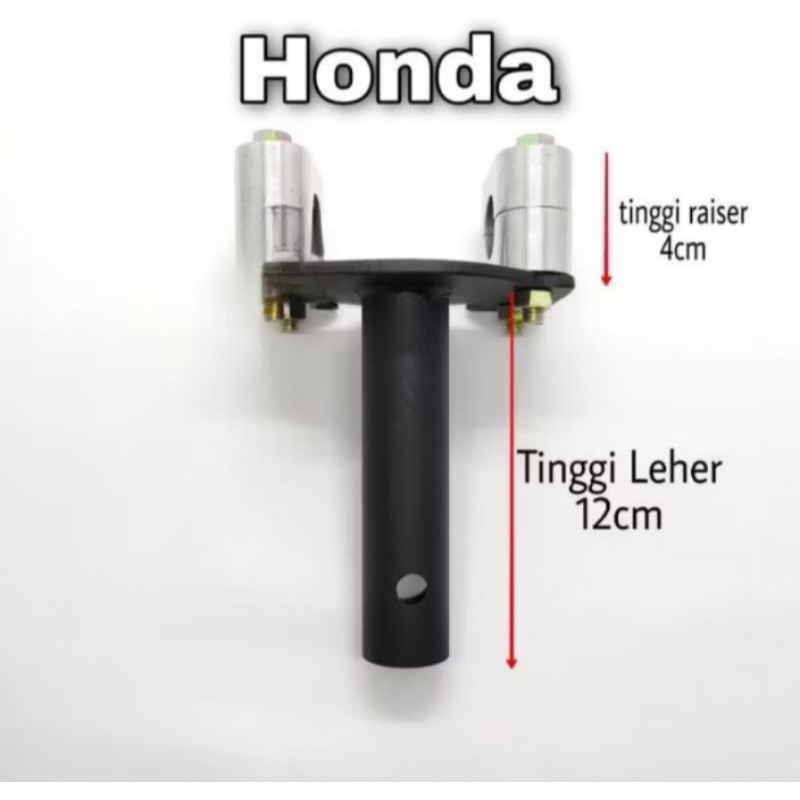 promo adaptor dudukan stang trail peninggi stang racing universal motor