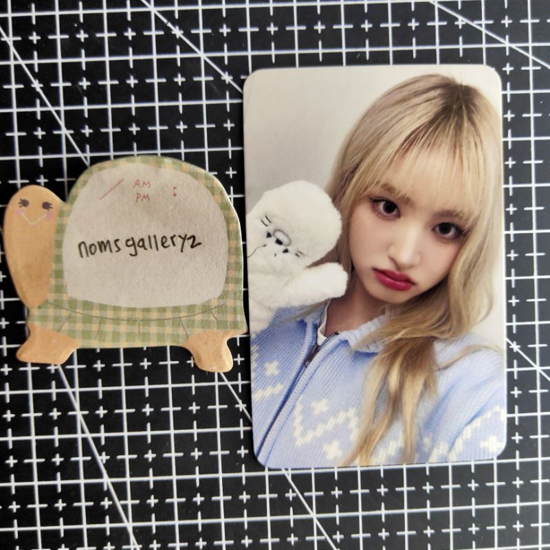 [ UBAH KE JNE ] Liz IVE Official Photocard Lucky Draw Soundwave Busan I'VE MINE