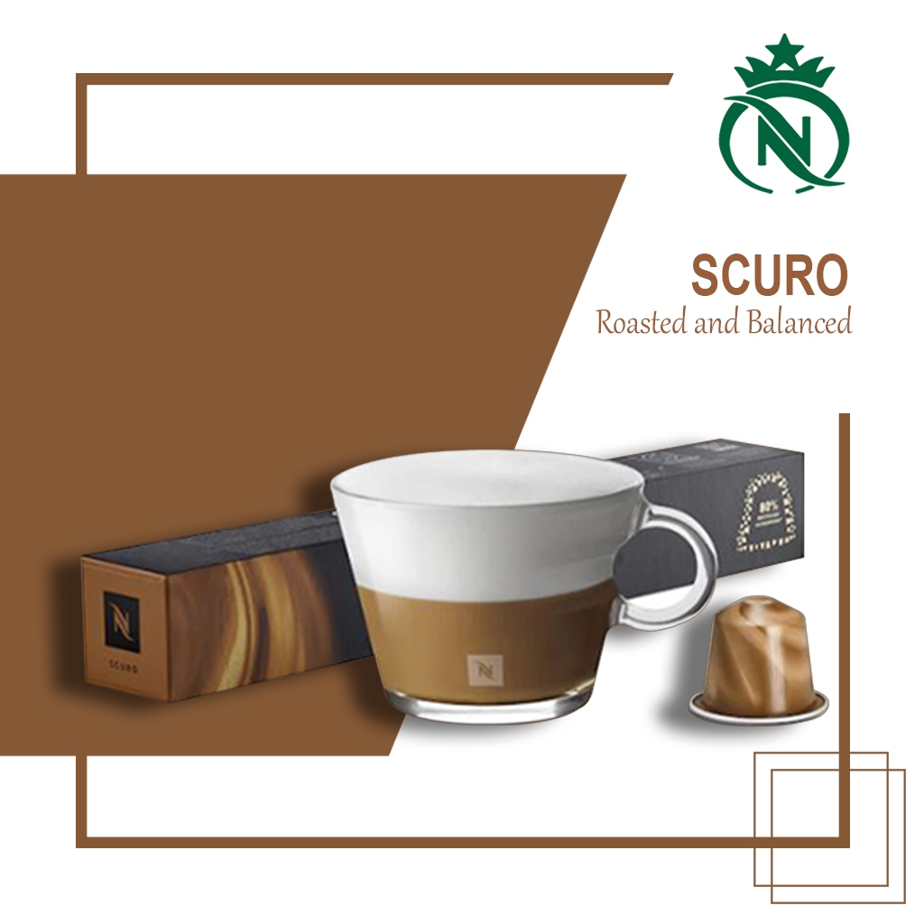 

Capsule Nespresso Scuro - Kopi Kapsul Barista Creations Roasted and Balance Coffee
