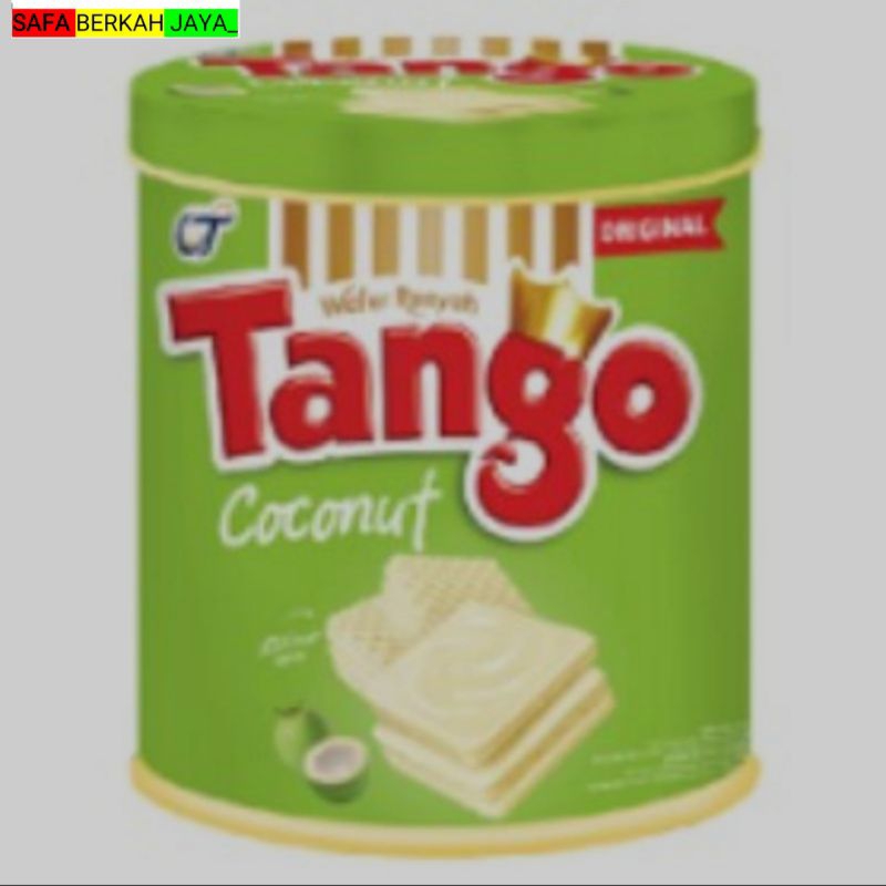 

Tango Wafer Coconut Can 200 g / biskuit kaleng lebaran