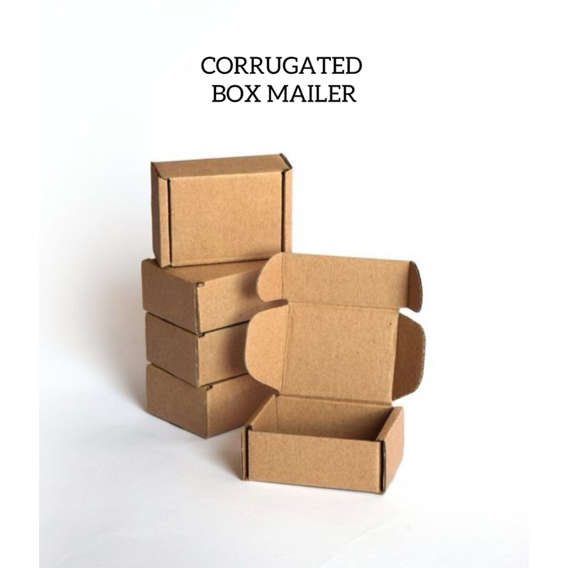 

MOQ 50pcs KARDUS MAILER 11x11x3 cm KARDUS KARTON BOX POLOS MODEL BOX MAILER