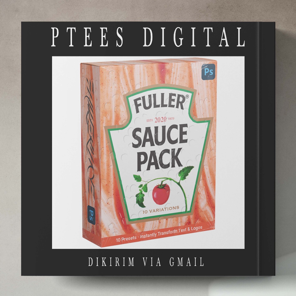 PD0631 - FULLERMOE - Sauce Text Styles Pack