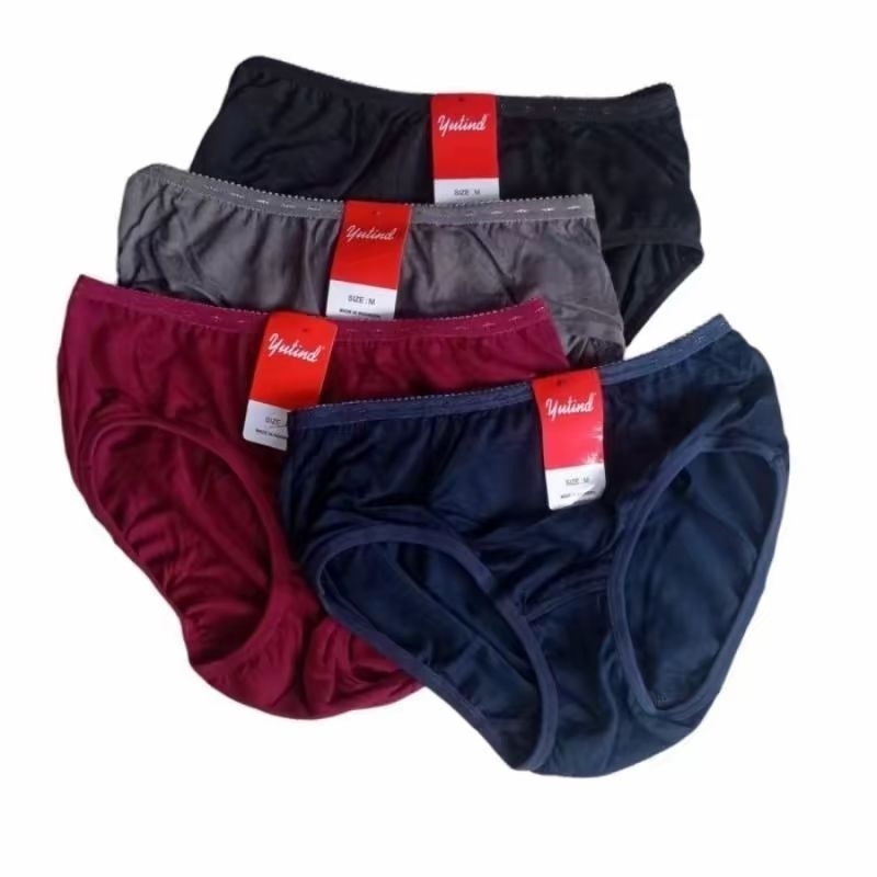 Pcs Celana Dalam Yutind SA 21 - CD Wanita - Warna Gelap / Tali Pinggang Kecil
