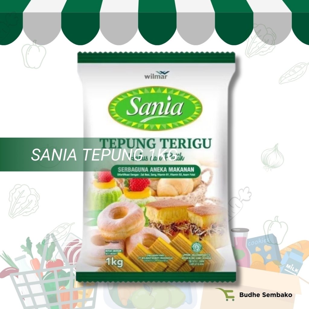 

SANIA TEPUNG TERIGU 1000 GR
