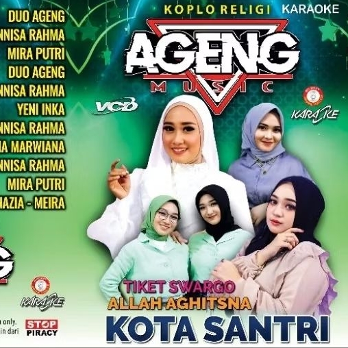 KASET VIDIO MUSIK LAGU RELIGI FULL ALBUM AGENG MUSIK - KASET CD LAGU RELIGI TERBARU - KASET VIDIO MU