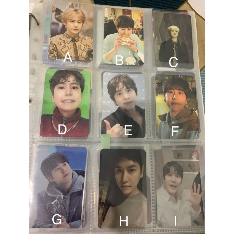 Kyuhyun Super Junior Suju Photocard Official PC (3)